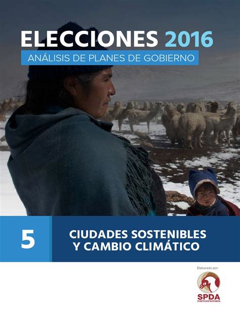 Pdf Analisis Spda Ciudades Sostenibles Y Cambio Climatico Dokumen