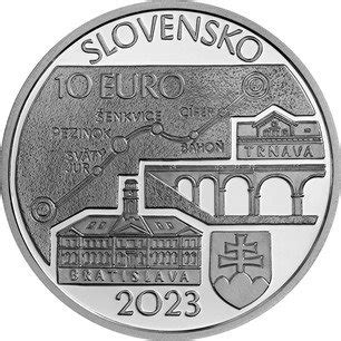 Slovakian Silver Euro Th Years Of The Opening Of The Steam