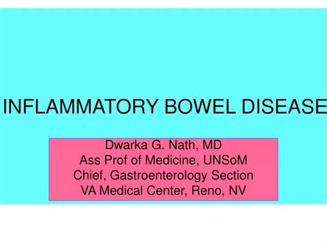 Ppt Inflammatory Bowel Diseases Powerpoint Presentation Free