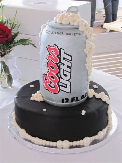 Coors Lights Cake Beer Cake Beer Can Cakes Crazy Cakes