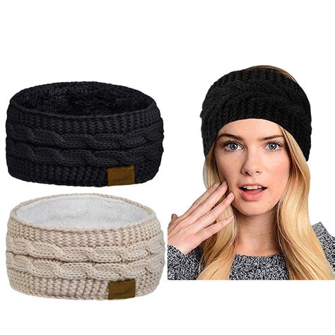 Damen Winter Warmes Stirnband Fuzzy Fleece Kaufland De