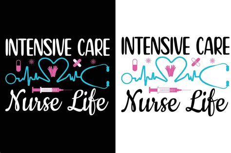 Nurse Typography Sticker Design Free Nurse Sticker Design Bundle