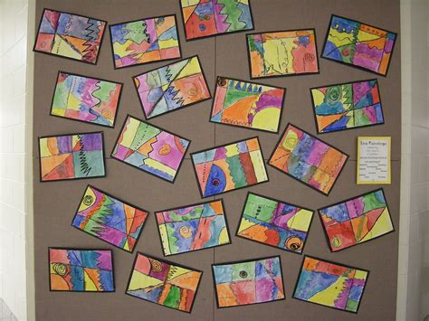 Artolazzi First Grade Line Paintings