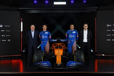 2020 Mclaren Mcl35 F1 Car Launch Pictures