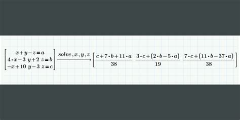 Solving Systems Of Equations Ptc Mathcad