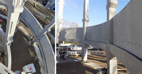 Spiral Multi Storey Car Park Ramps Concast Precast