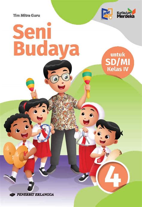 SENI BUDAYA SD MI KLS 4 KM Official Store Buku Erlangga