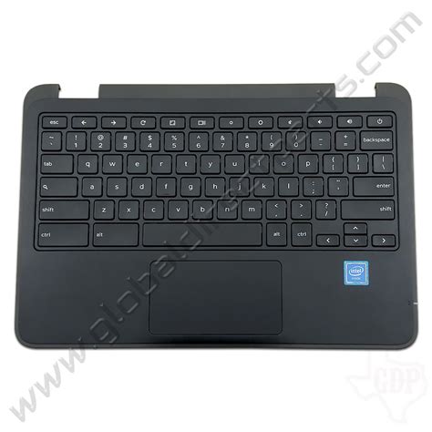 Oem Reclaimed Dell Chromebook 11 3180 Education Keyboard With Touchpad [c Side] Black [vk0vc