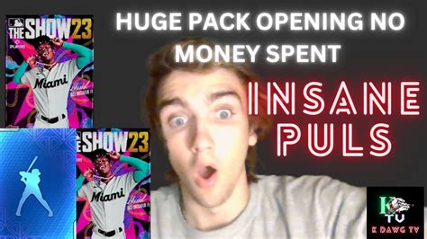 Insane Pack Opening Mlb The Show No Money Spent Youtube