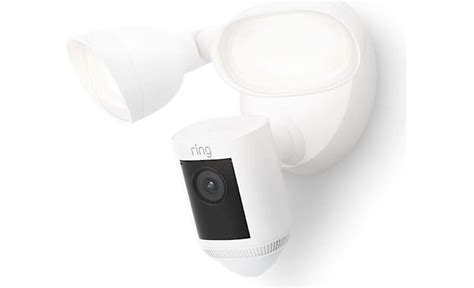 Ring Floodlight Cam Wired Pro White Hardwired Security Camera With