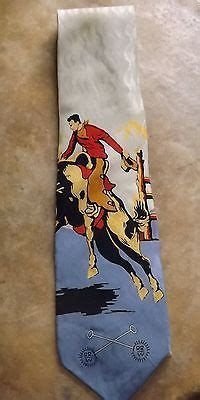 Rockmount Ranch Wear Tru West Bronc Brand Limited Edition Silk Tie