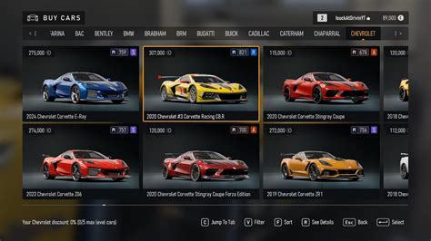 Forza Motorsport 2023 Full Car List YouTube