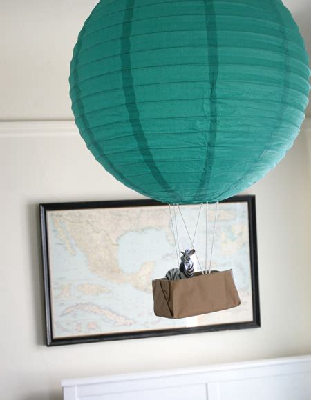 DIY Hot Air Balloon Lantern Say Yes