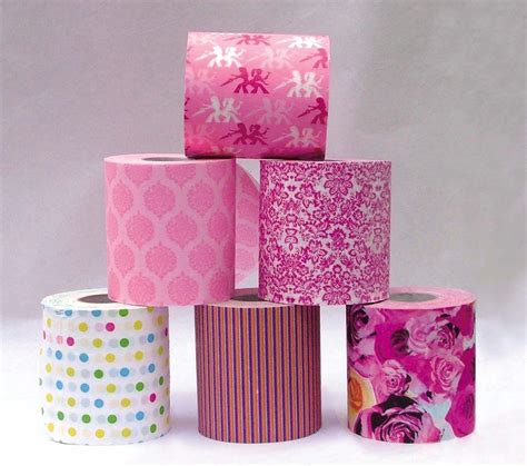 [hot Item] Printed Toilet Paper 3 Toilet Paper Colored Toilets Toilet Paper Origami