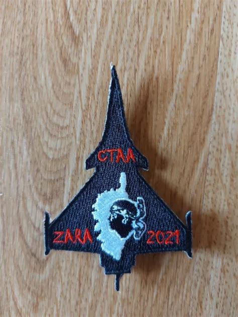 Patch Arm E De L Air Silhouette Rafale Campagne De Tir Solenzara N