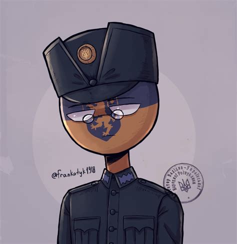 Western Ukrainian Peoples Republic Countryhumans By Frankotyk On