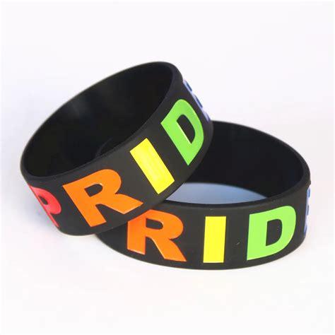 Wholesale Gay Pride Silicone Wristbands 25 Pieces Queerks™