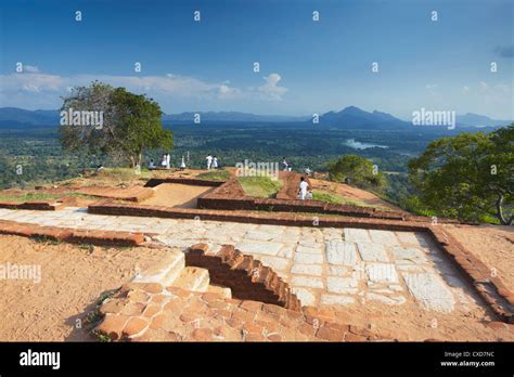 View From Summit Of Sigiriya Unesco World Heritage Site North Central