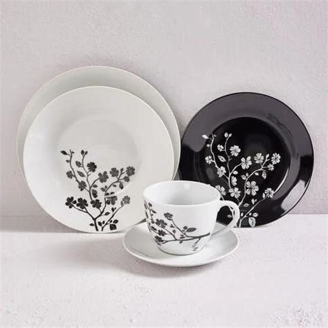 Set Vajilla 30 Piezas Rama Flores Porcelana Attimo Descuentoff