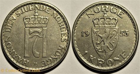 Haakon Vii Of Norway Krone Monnaies Monde Norv Ge