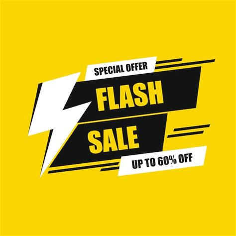 Plantilla De Banner O P Ster De Descuento De Venta Flash Para Oferta