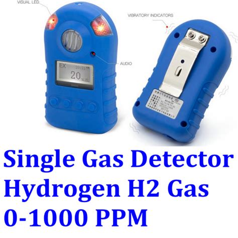 H2 Hydrogen Fixed Gas Detector With Remote Control Alarm Monitor 0 1000ppm Win Sensors