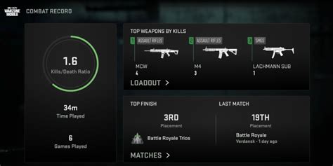 How To Check Stats In Warzone Mobile