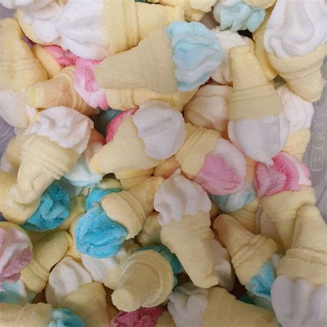 Ice Cream Cone Marshmallow 100g Posted Sweets Online Sweets