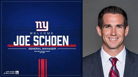 Giants hire Joe Schoen as general manager