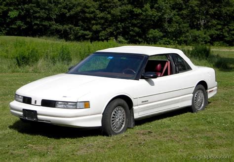 1990 Oldsmobile Cutlass Supreme Convertible Specifications Pictures