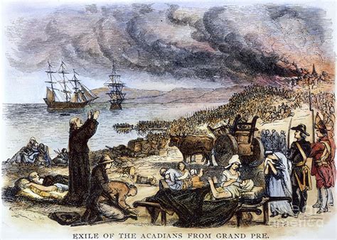 Expulsion Of Acadians 1755 Photograph By Granger