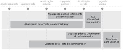 Testar e adiar atualizações de software em dispositivos Apple Suporte