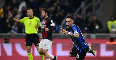 Il Derby Della Madonnina Dellinter Lautaro Martinez Affonda Il