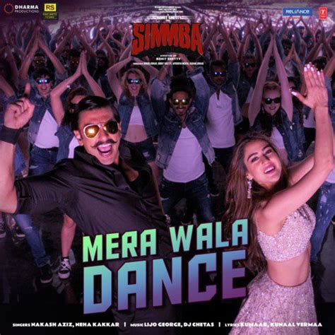 Mera Wala Dance (From "Simmba") Songs Download - Free Online Songs ...