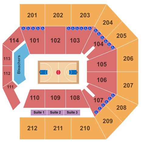 College Park Center Seating Chart Star Tickets