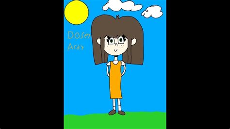 My Drawing Of Angela Anaconda Youtube