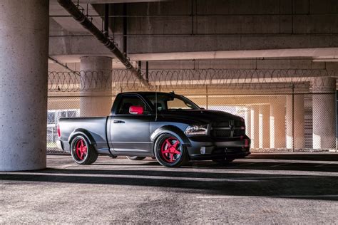 Hate It or Love It: Custom Gray Dodge Ram Featuring Pink Accents — CARiD.com Gallery