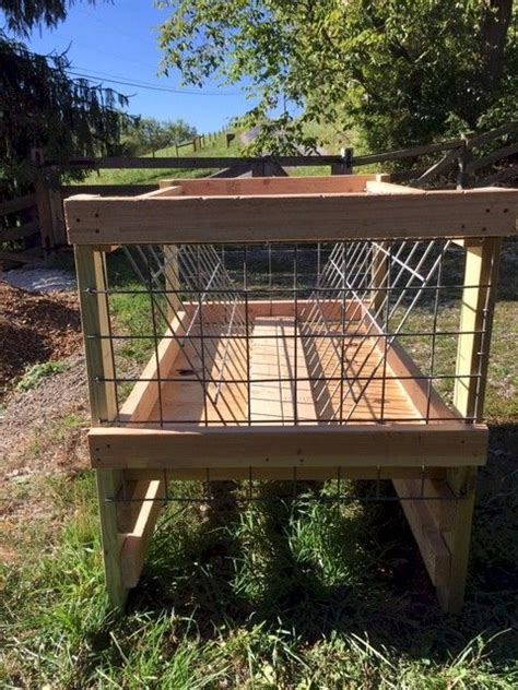 Building A Small Hay Feeder Using Premiers Wire Panels Rightwingknitjob In 2024 Hay Feeder