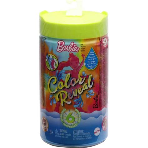 Surtido De Muñecas Chelsea Barbie Color Reveal Neon Hcc90 Barbiepedia