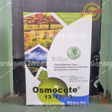 Jual Pupuk Osmocote Gram Dekastar Kemasan Pabrik Shopee