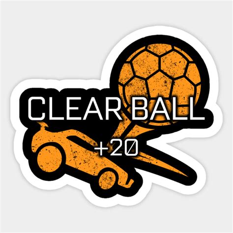 Rocket League Video Game Clear Ball Funny Ts Rocket League