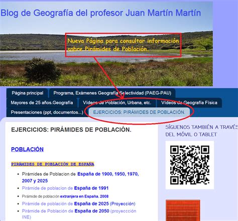 Blog De Geografía Del Profesor Juan Martín Martín Se Activa Una Nueva