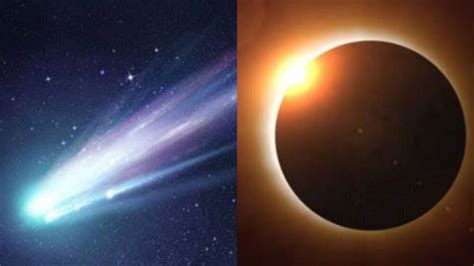 Increíble Fenómeno Celestial El Cometa Del Diablo Y Un Eclipse Solar Total Coincidirán