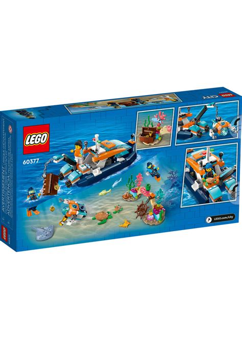 LEGO 60377 - Explorer Diving Boat - Hub Hobby