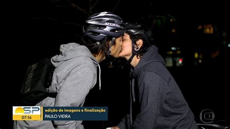 Vídeo Bom Dia Amor Casal se conheceu em encontro de ciclistas na