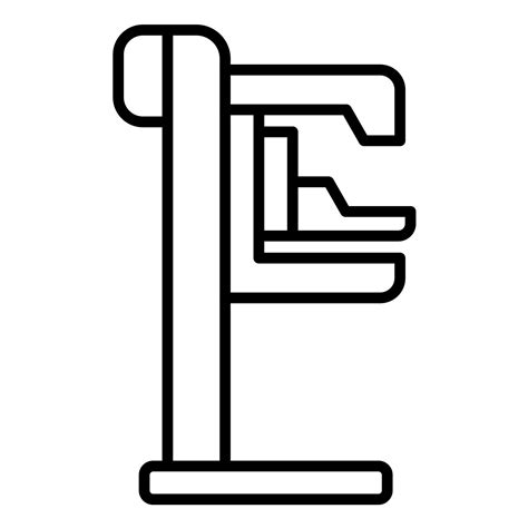 Mammography Line Icon 14690189 Vector Art at Vecteezy