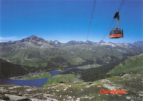 Silvaplana GR 1994 Luftseilbahn Corvatsch Sommer Kaufen Auf Ricardo