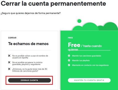 Cómo eliminar tu cuenta de Spotify Softonic