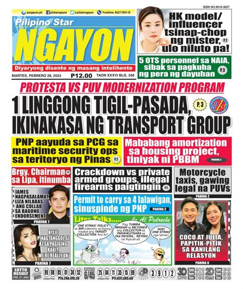 Pilipino Star Ngayon February 28 2023 Digital DiscountMags