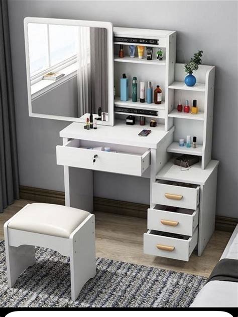 Pin by Malik Faizan on Quick Saves | Desk, Modern bedroom, Vanity desk